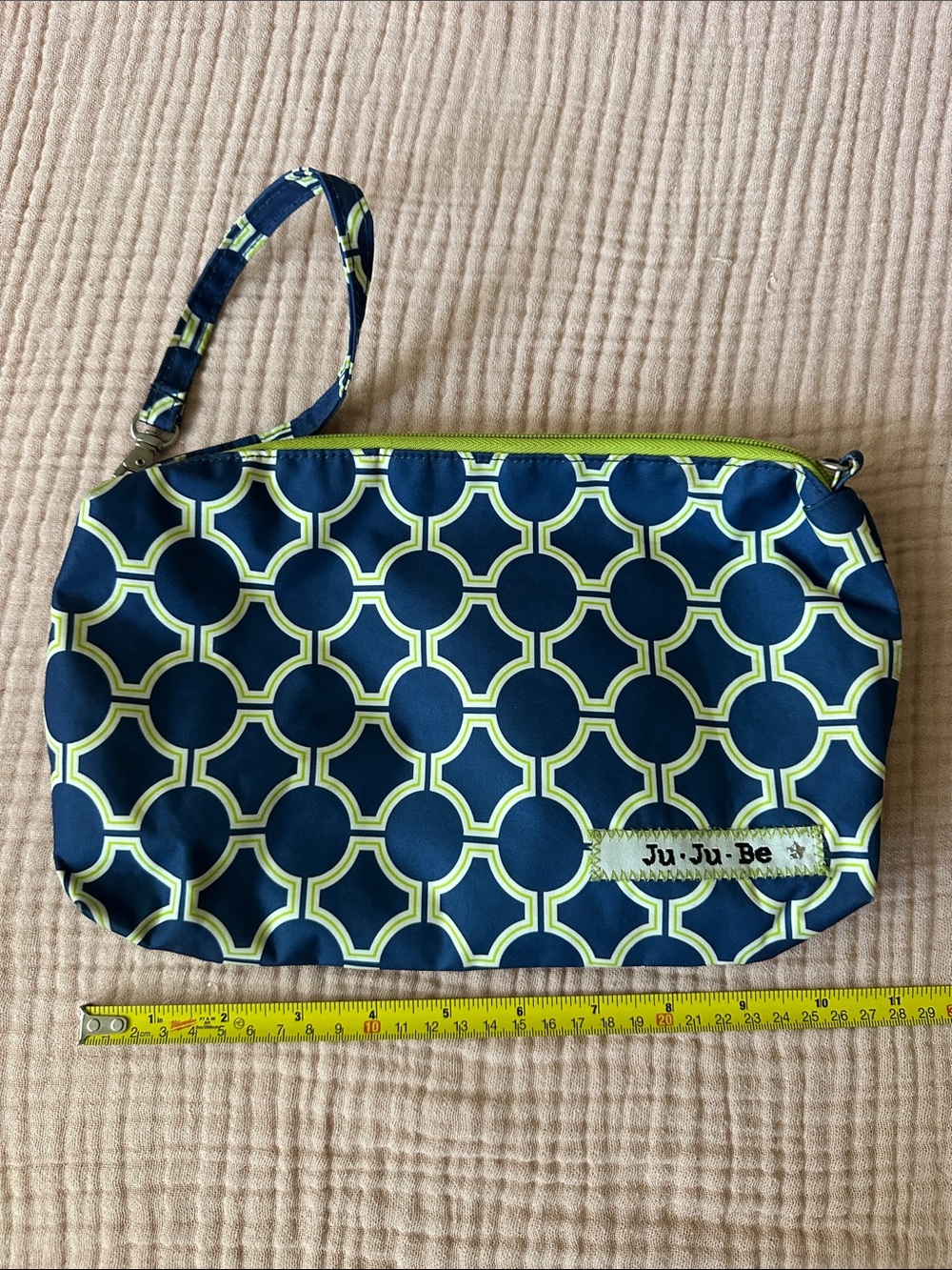 Ju-Ju-Be Navy & Lime Geometric be quick